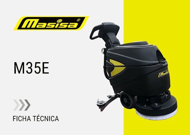 Restregadora Para Pisos Masisa M35E 2 M35E Restregadoras Para Pisos