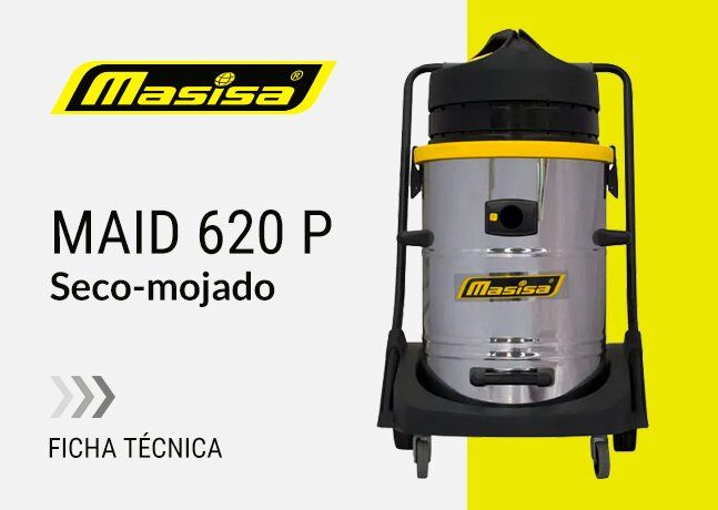 Aspiradora Masisa Maid 620 P Seco-mojado 2 Maid 620 P Seco-mojado Aspiradoras Profesionales