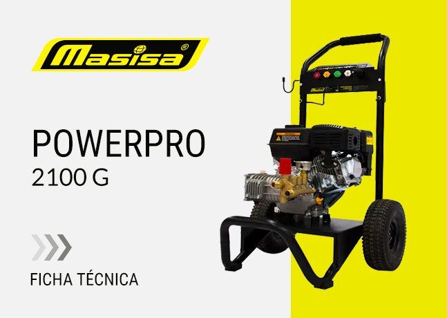 Hidrolavadora Masisa PowerPro 2100 G 2 PowerPro 2100 G Hidrolavadoras