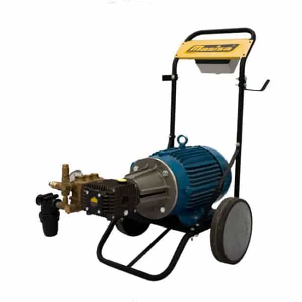 Hidrolavadora Masisa Industrial PW-3000 1 hidrolavadora industrial electrica azul, Bomba Interpump.