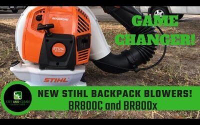 STIHL BR800 Backpack Blower | New BR800c and BR800X Magnum