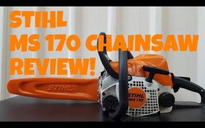 STIHL MS 170 Chainsaw Review