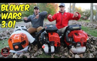 Blower Wars 3.0! Testing The New STIHL BR800 & ECHO PB-8010 Backpack Blowers