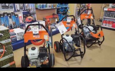 The Rent-It Store has the NEW Stihl Pressure Washers