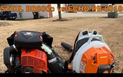 How Does The STIHL BR800c Compare To The ECHO PB 8010